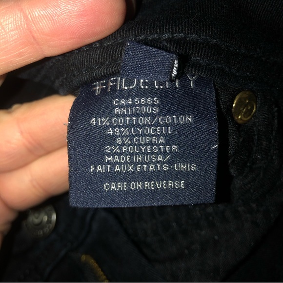 Fidelity Denim Belvedere Mid-Rise Skinny Size 26 - Picture 5 of 6